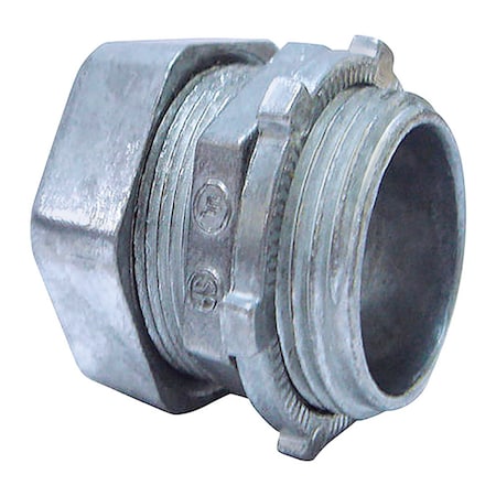 Sigma Engineered Solutions EMT Connector, Compression, Steel, Red 44251